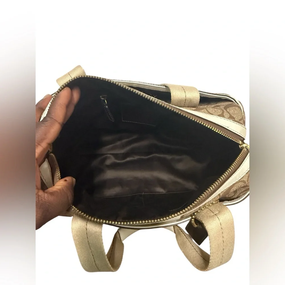 Coach 2007 Heritage Stripe Boston Bag - Picture 5 of 13